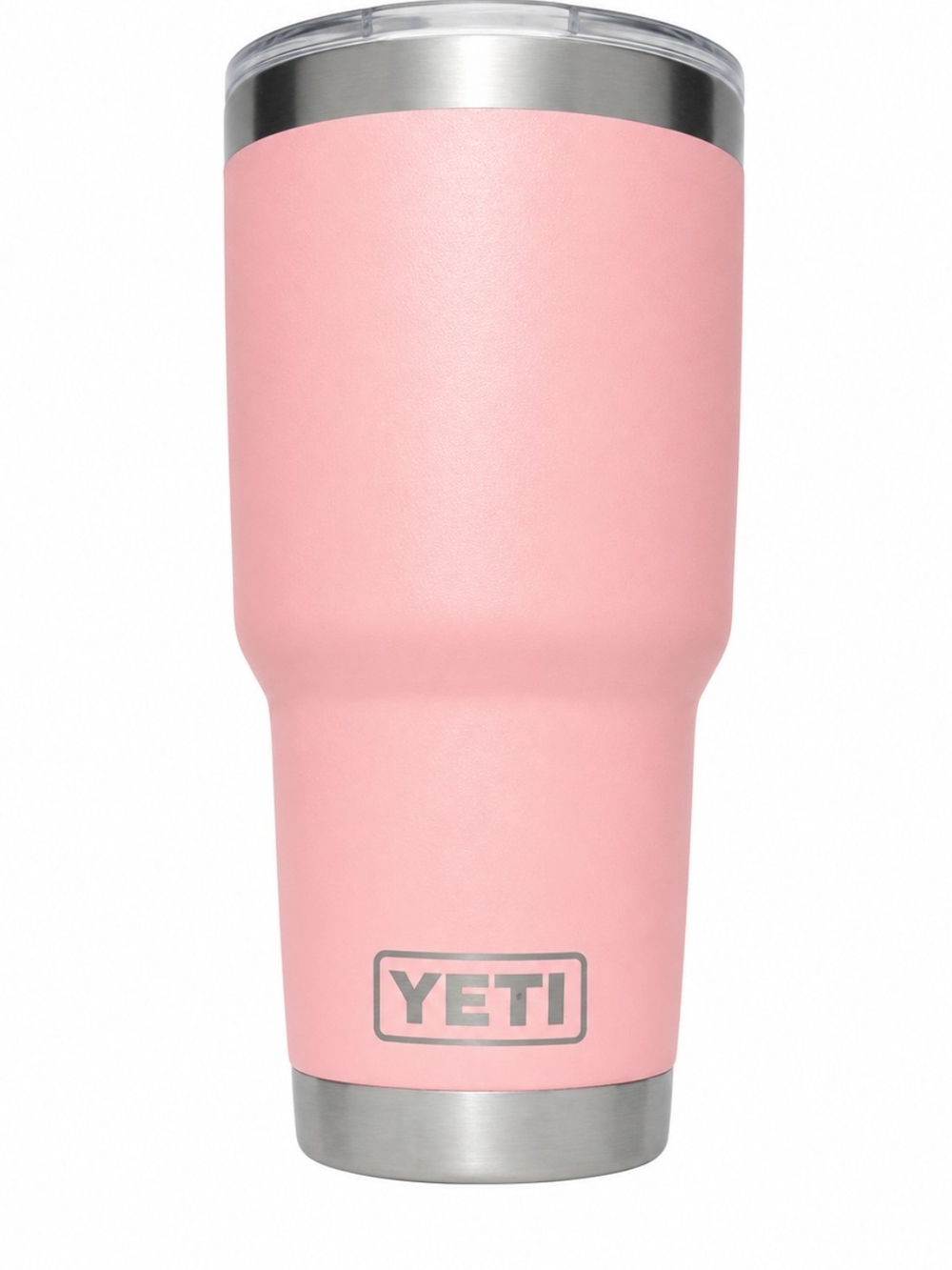 YETI Limited Edition Sandstone Pink 30oz Rambler SS Tumbler Magnetic Slider